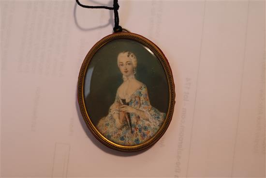 4 portrait miniatures
